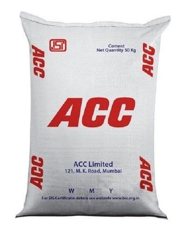 Manufactured Sand Ultra Fine Fineness Gray Acc Cement With 50 Kg Bag Pack Bending Strength: Normal And High