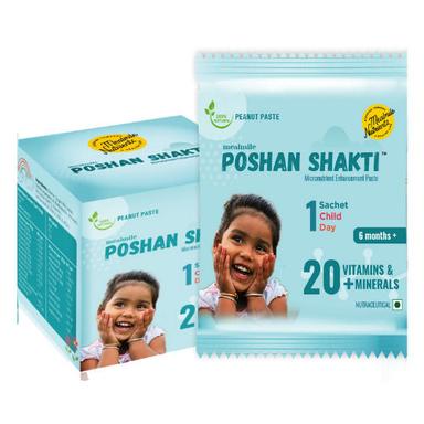 Mealmile Poshan Shakti Food Supplement 20 Gm  Ingredients: Protein