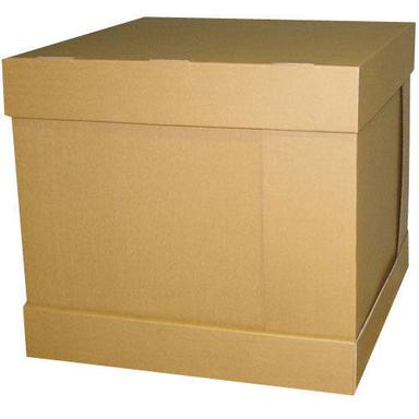 Yellowish-Brown Color  More Utility Provided Simple In Packaging Heavy Duty Corrugated Boxes 