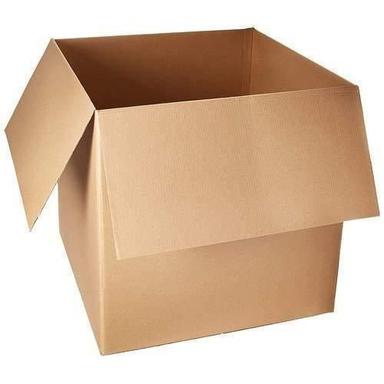All Kind Of Printing Reusable Yellowish-Brown Unprinted Corrugated Paper Board Boxes