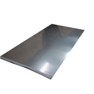 Corrosion Resistant And Heavy Duty Rectangular Silver Plain Steel Sheet Size: 8*4
