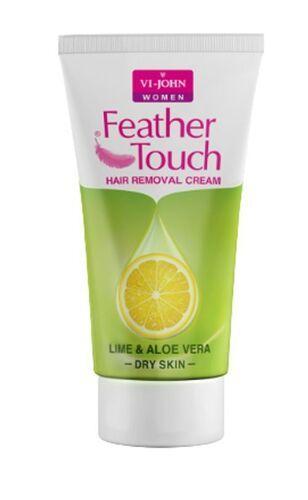 Smooth Texture Feather Touch Hair Removal Cream - Lime & Aloe Vera Which Is Easy To Apply And Remove