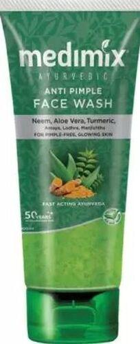 Anti Pimple Aloe Vera Soothes And Moisturizes Skin Medimix Ayurvedic Face Wash, 100Ml Ingredients: Herbal