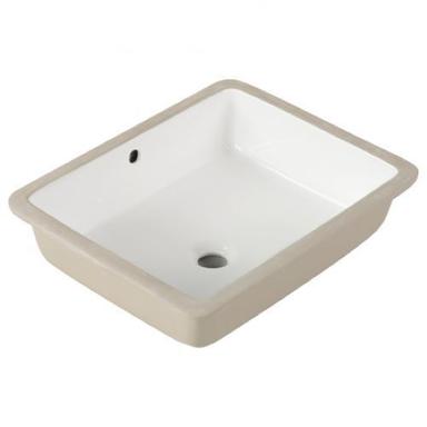 Enhance Your Bathroom Decor Perfectly White Coloued Square Shaped Marble Basin Liber