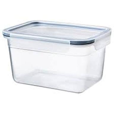 White & Blue Bpa-Free Airtight Leak-Proof Transparent Plastic Containers For Kitchen Food Storage