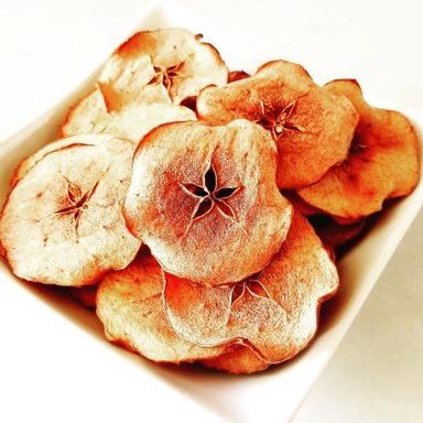 Crispy Delicious Yummy And Rich Taste Vitamins Hygienically Packed For Dried Round Shape Apple Chips Processing Type: Fried