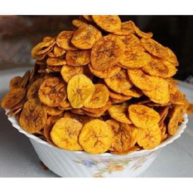 Crispy Delicious Yummy And Tasty Good In Healthy Fiber For Sweet Dry Round Shape Banana Chips Packaging: Bag