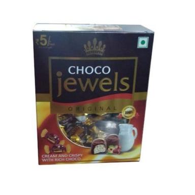 Brown Testy And Delicious Healthy Mouthwatering Choco Jewels Milk Chocolate Candy