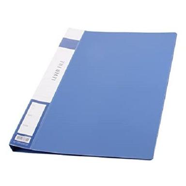 Lightweight Water Resistance Durable Rectangular Plain Blue Plastic File Folder