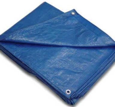 Blue Plain Laminated Layer Waterproof Pvc Plastic And Canvas Tarpaulin 