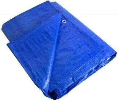 Blue Waterproof Plain Laminated Double Layer Poly Plastic Tarpaulin For Camp Tent