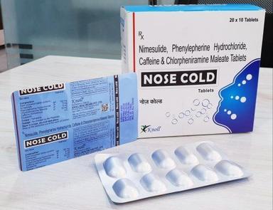Nosecold Cyproheptadine Anti Cold Tablets General Medicines