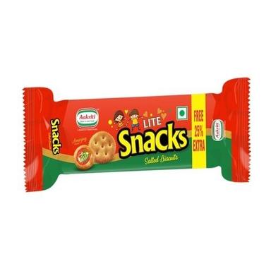 Pack Of 38 Gram Crispy And Crunchy Aakriti Lite Snack Salted Biscuit Fat Content (%): 5 Percentage ( % )