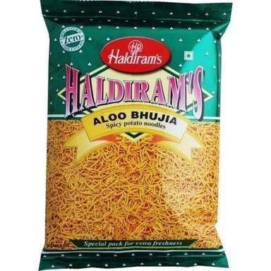 60 Gram Salty And Spicy Smooth Texture Delicious Haldiram Alo Bhujia Namkeen  Carbohydrate: 2.3 Percentage ( % )
