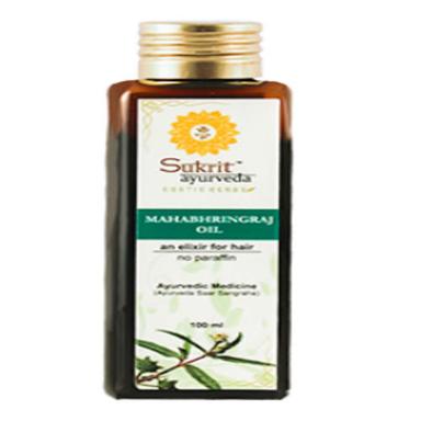 Anti-Dandruff, Hair Growth And Hair Strengthening Mahabhringraj Oil With 100 Ml 
