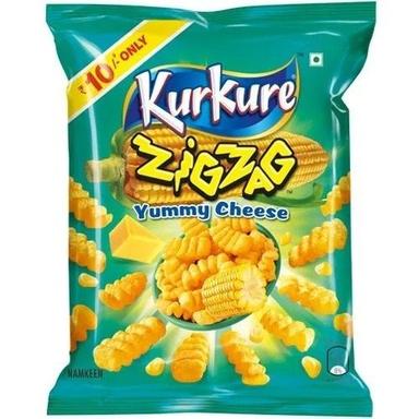 Crispy And Crunchy Salty Rich In Protein Zigzag Yummy Cheese Kurkure Namkeen Grade: Food Grade