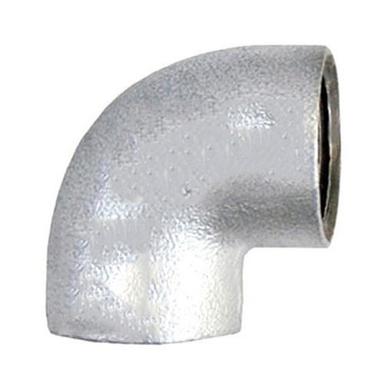 1/2 Inch 90 Degree Gi Powder Coated High Strength Elbow For Plumbing Pipe