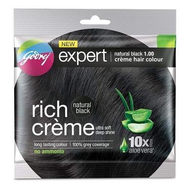 Soft Shiny Long Lasting Results Sachet Pack Aloe Vera Black Hair Color Gender: Female
