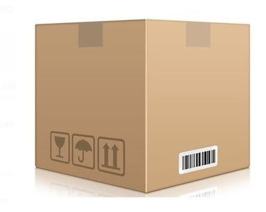  ग्लॉसी लैमिनेशन 100% इको-फ्रेंडली ब्राउन स्क्वायर शेप्ड प्लेन 7 प्लाई कोरगेटेड बॉक्स पैकेजिंग के लिए 
