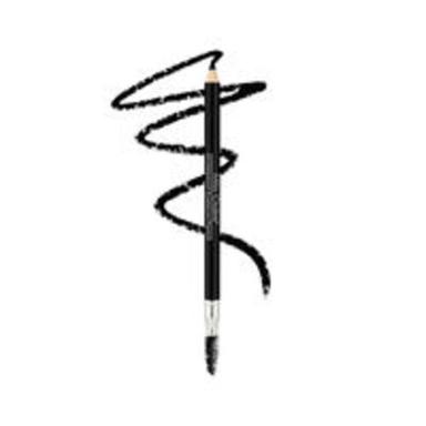 Smudge Proof Miss Claire 01 Black Shade 1.4 Gm Waterproof Eyebrow Pencil With Mascara Brush