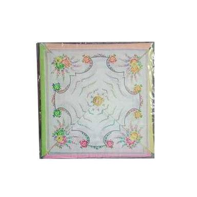 Printed Cotton Ladies Embroidered Cotton Fabric Attractive Design Handkerchief