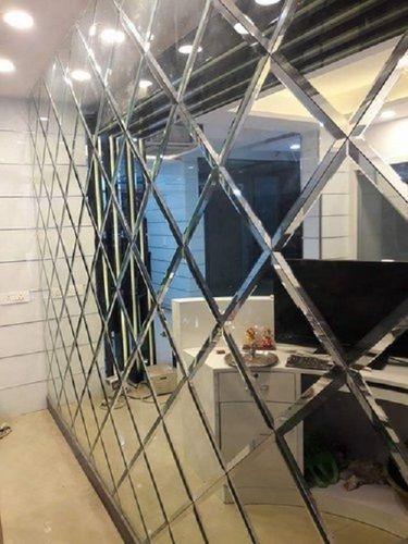 Transparent Home Wall Mirror Glass