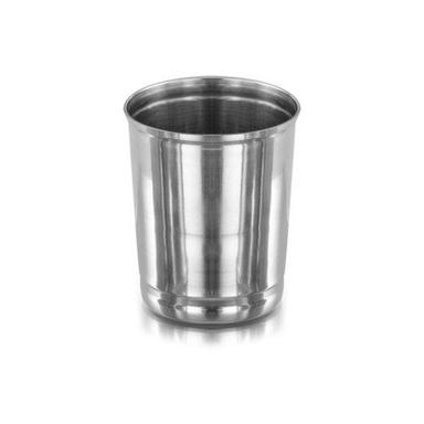 Silver Polished Surface Finish Lightweight Rust Proof Stainless Steel Glass For Drinking Water