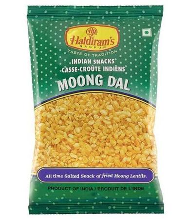 Hygienically Processed Easy To Digest Spicy And Tasty No Harmful Preservatives Haldiram'S Moong Dal Namkeen