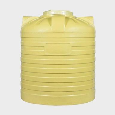 Extra Thick Unbreakable Strong Round Yellow Plastic Water Tank Diameter: 40.5" Length: 29.1" Inch (In)