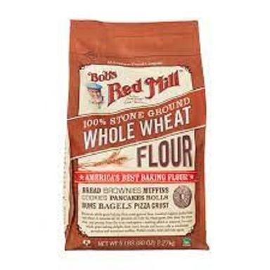 White Stone Grounded Whole Wheat Flour For Kitchen Use
