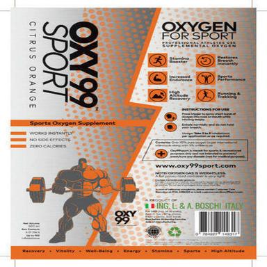 For Sports, Gym And Workouts Citrus Orange Flavor Oxygen Supplement Oxy99  Purity: 100%