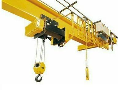 Yellow Heavy Duty And High Performance Electric Single Overhead Eot Crane