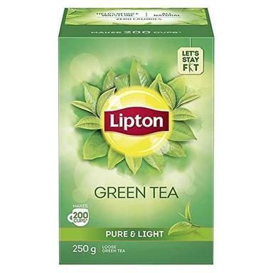Freshly Natural Flavours Lipton Pure & Light Loose Green Tea Leaves 250 G Pack Lemon