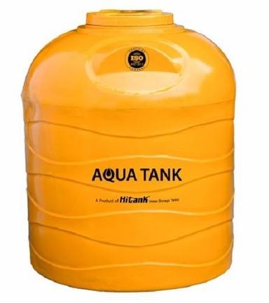 Galvanized Sheet Heavy Duty Highly Durable Large Capacity Leak Proof Round Yellow Plastic Water Tank