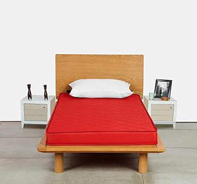 Maroon Femesta Orthopedic Single Bed Dual Comfort Soft Mattress (Single Bed,36 X 72 X 4 Inches , Maroon)