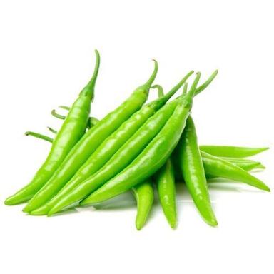 Healthy Farm Fresh Naturally Grown Rich In Vitamin Green Chilli  Preserving Compound: Raw