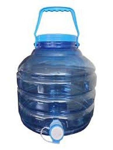 Eco-Friendly Long Durable Transparent Lightweight Reusable Plastic Blue Water Jar