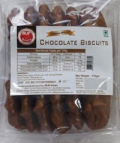 Mouth Watering Delicious And Hygienically Packed Chocolate Biscuits Texture: Crispy