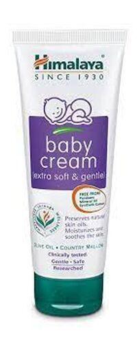 White Preserves Softness And Soothes Baby'S Skin Himalaya Baby Cream With 100Ml 