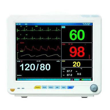 For Hospital And Clinical Use, Pack Of 1 White Portable Multi Parameter Patient Monitor  Weight: 10.7  Kilograms (Kg)