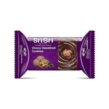Sweet Tasty Mouth Watering Delicious Chocolate Sri Sri Choco Hazelnut Cookies Fat Content (%): 4 Grams (G)