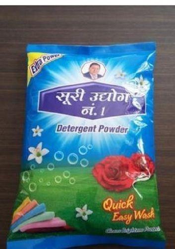 Eco-Friendly Pack Of 1 Kg White Color Soft And Skin Friendly Detergent Powder 