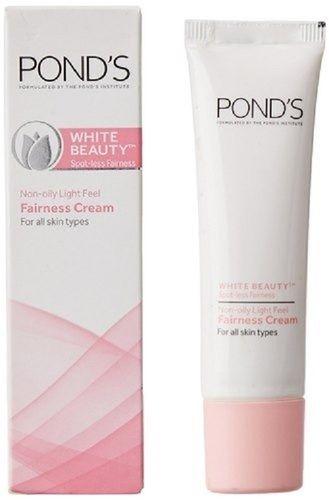 Pack Of 50Gram Non Oily And Light Feel Ponds White Beauty Fairness Cream Age Group: 18 To 45