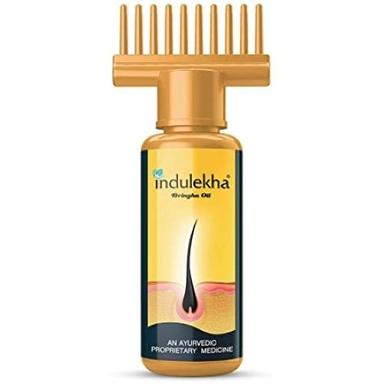 Light Reddish Brown Clinically Proven To Grow Hair In 4 Months And Reduce Hair Fall By Using Indulekha Bringha Oil