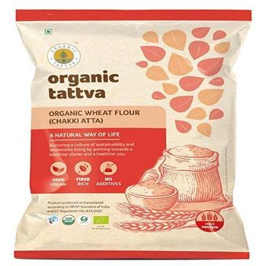 Zero Percent Cholesterol And Zero Percent Fat Organic Wheat Flour Chakki Atta Carbohydrate: 81 Grams (G)