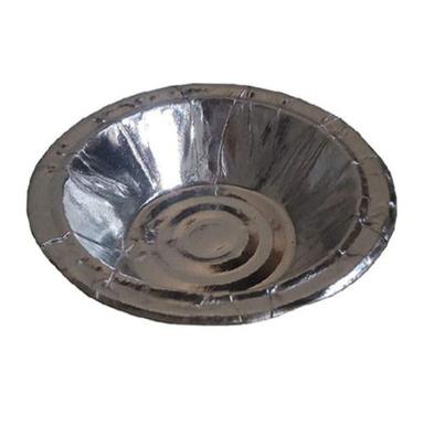 Silver Round Shape Thickness 3 Mm Size 4.75 Inch Disposable Serving Bowl  Use: Home