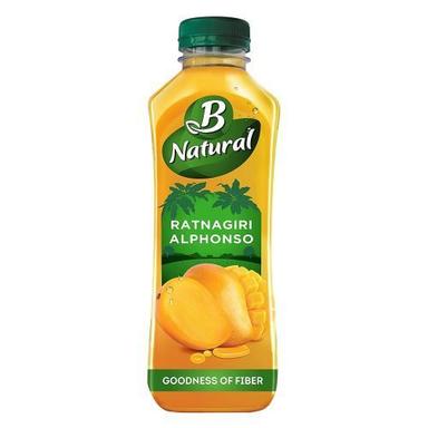 B Natural Ratnagiri Alphonso Mango Juice With 300 Ml Plastic Bottle Pack 