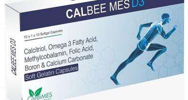 Pack Size 10X10 Methylcobalamin Foilc Acid Boron And Calcium Carbonate Softgel Capsules  General Medicines