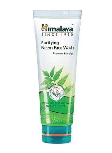 Standard Quality Himalaya Purifying Neem Face For All Skin Types, 50 Ml  Color Code: Green