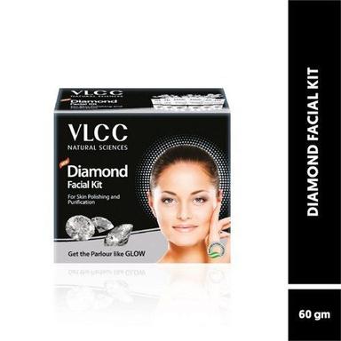 Safe To Use Diamond Glow With Vlcc Diamond Facial Kit, 60 Gram